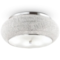 Ideal Lux - Kristāla griestu lampa PASHA 14xE14/40W/230V d. 65 spīdīgi hromēts